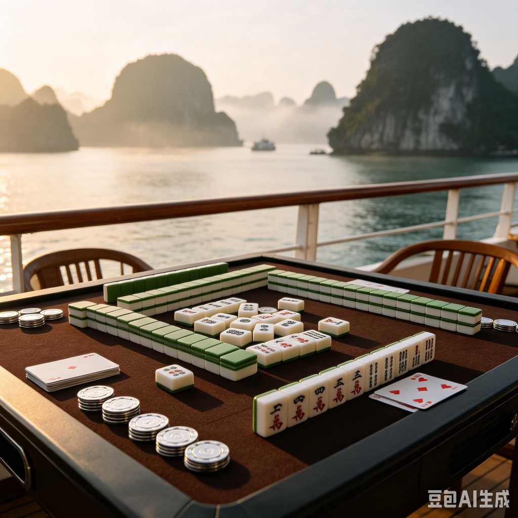 exquisite mini mahjong gift set