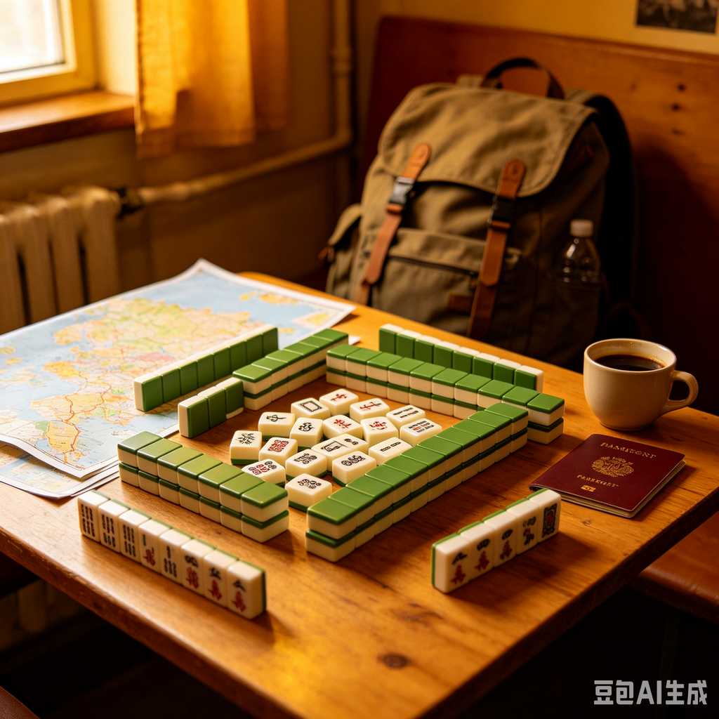 mahjong table mat