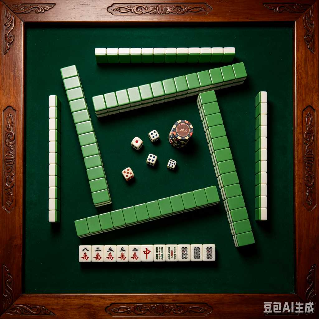 elegant text mahjong tiles