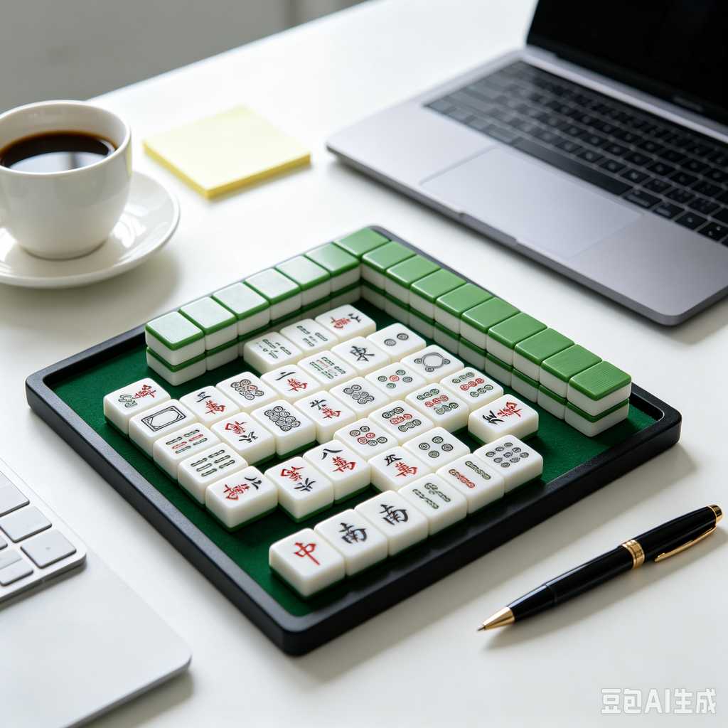 engraved mahjong tiles