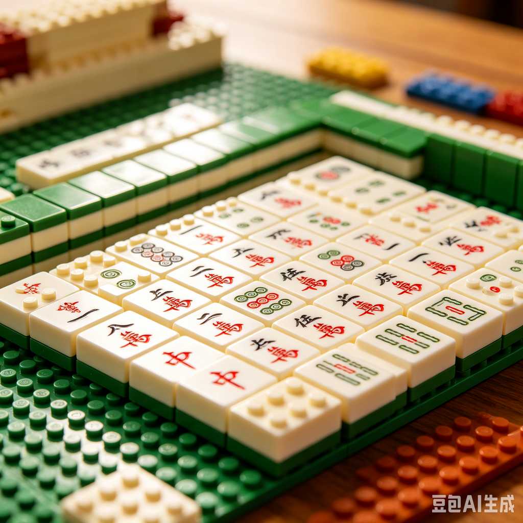 glitter mahjong set special