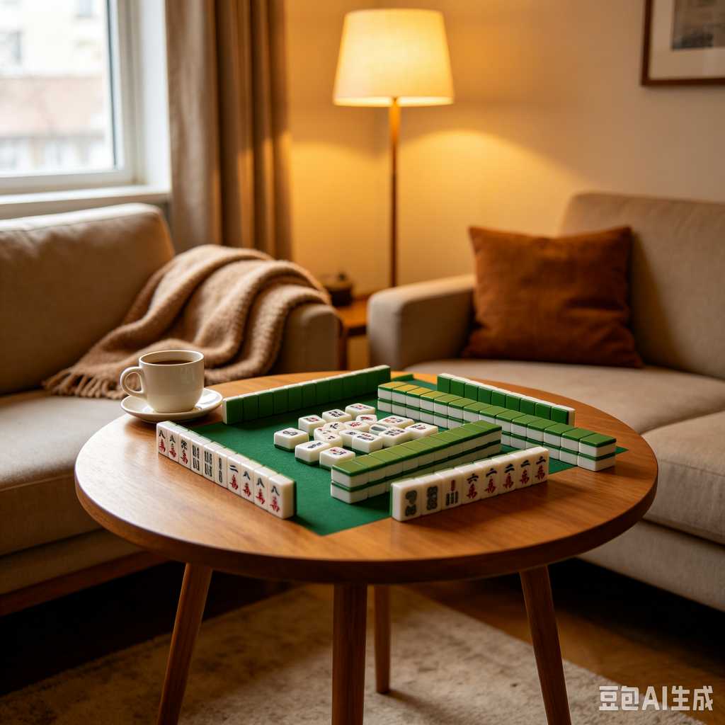 light mahjong storage pouch